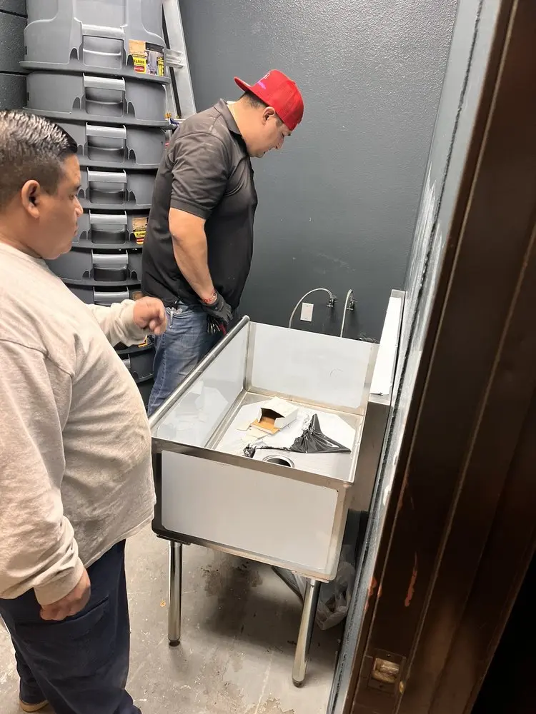 Commercial plumbing and sink installation in First Encounter Beach
